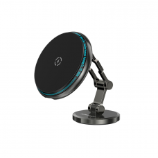 Автотримач для телефона з БЗП ACEFAST D30 magnetic folding wireless charging car holder Black (6974316283089)