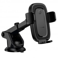 Автотримач для телефона з БЗП BOROFONE BH223 Follower push-type wireless fast charging car holder(center console) (6941991121319)