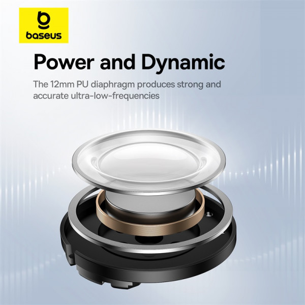 Бездротові навушники Baseus Bowie E20 True Wireless Earphones Cluster Black (A00069700113-00)