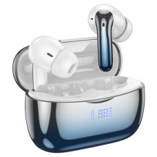 Бездротові навушники HOCO EQ16 Shine true wireless ANC+ENC Noise Червонийuction BT headset Блакитний glaze
