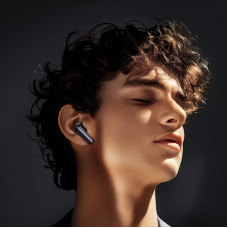 Бездротові навушники HOCO EQ23 Plus Duke Ⅱ true wireless ANC+ENC BT headset Black (6942007639293)