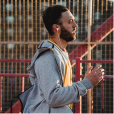 Бездротові навушники HOCO ES62 Pretty neck-hang BT earphones Grey