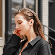 Бездротові навушники HOCO EW64 True wireless stereo headset White (6942007620635)