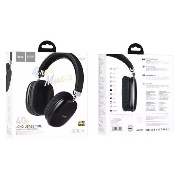 Бездротові навушники HOCO W35 wireless headphones Black