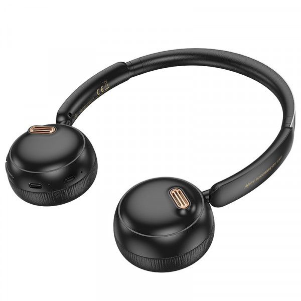 Бездротові навушники HOCO W62 Verso retro BT headphones Black