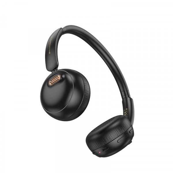 Бездротові навушники HOCO W62 Verso retro BT headphones Black