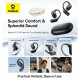 Бездротові навушники TWS Baseus Eli 2i Fit Open-Ear,ENC, IPX5, Cosmic Black (A0102604)