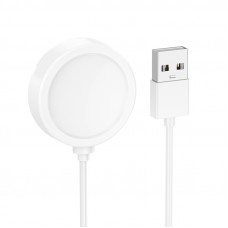 Бездротовий зарядний пристрій для смарт-годинника HOCO Y40 Smart watch charging cable White (6942007672634)