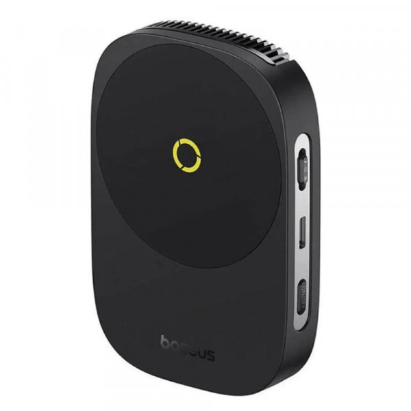 Бездротовий зарядний пристрій з кулером для мобільного Baseus MagPro II Series Ultra-Thin Magnetic Phone Cooler (Basic Edition) Cosmic Black (B10572900121-01)