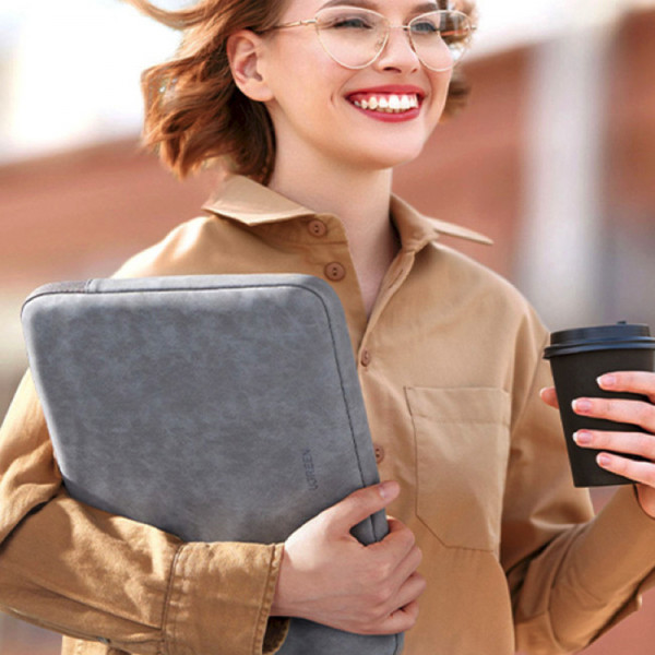 Чохол для ноутбука UGREEN LP187 Sleeve Case Storage Bag 13 Inches (Gray)(UGR-60985) (UGR-60985)