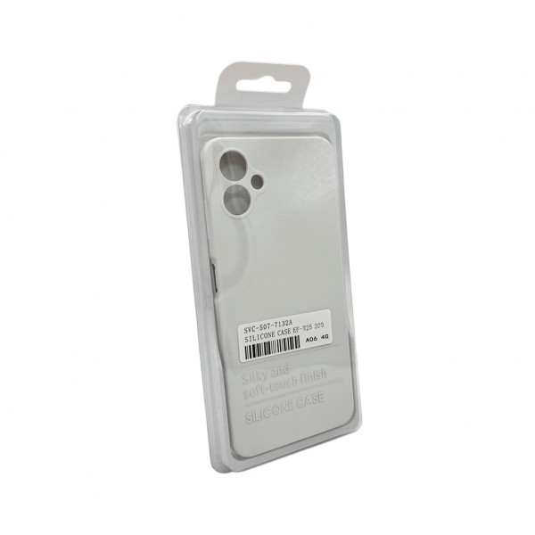 Чохол для смартфона Cosmic Silicone Case AA for Samsung Galaxy A06 4G White (CosSilSAA064GWhite)