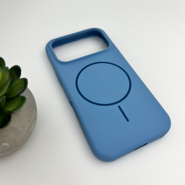 Чохол для смартфона Cosmic Silicone Case Magnetic for Apple iPhone 17 Pro 24,Azure (SilMag17P-24)
