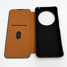 Чохол для смартфона Leather Premium for Xiaomi Redmi 14C / Poco C75 Brown (LPRRm14CBrown)