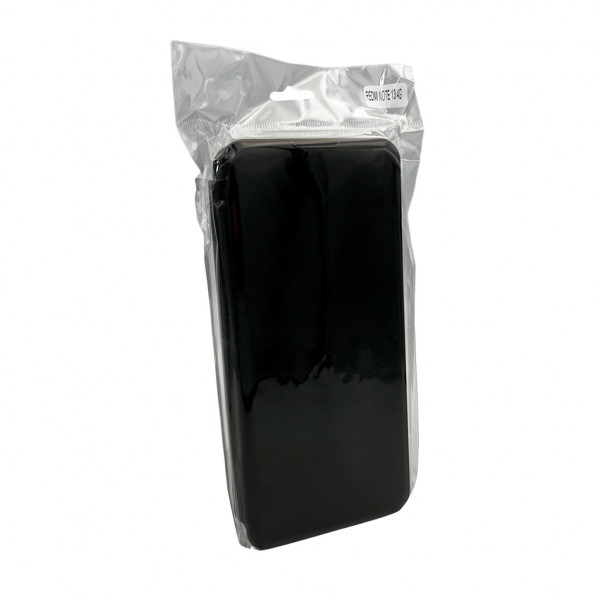 Чохол для смартфона Leather Premium for Xiaomi Redmi Note 14 4G (Europe version) Black (LPRRmNt14Black)