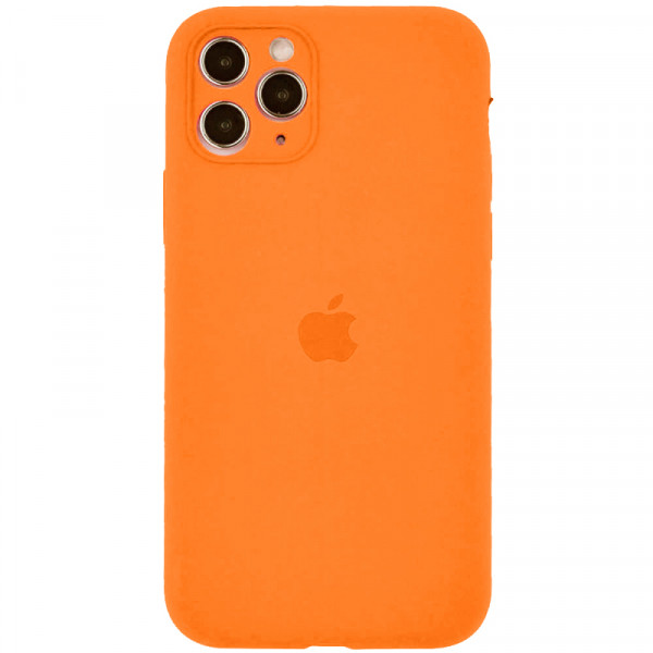 Чохол для смартфона Silicone Full Case AA Camera Protect for Apple iPhone 11 Pro Max 52,Orange