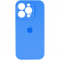 Чохол для смартфона Silicone Full Case AA Camera Protect for Apple iPhone 14 Pro 38,Surf Блакитний