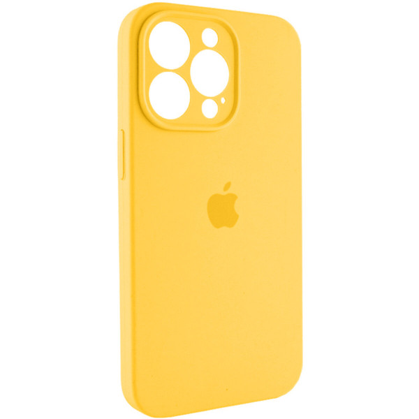 Чохол для смартфона Silicone Full Case AA Camera Protect for Apple iPhone 14 Pro Max 56,Sunny Жовтий