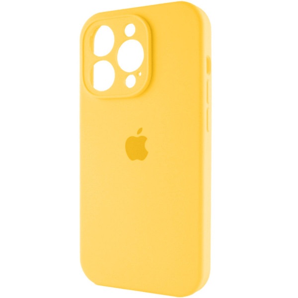 Чохол для смартфона Silicone Full Case AA Camera Protect for Apple iPhone 14 Pro Max 56,Sunny Жовтий