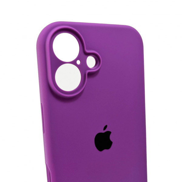 Чохол для смартфона Silicone Full Case AA Camera Protect for Apple iPhone 16 19,Purple