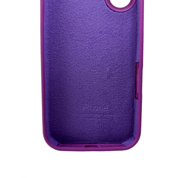 Чохол для смартфона Silicone Full Case AA Camera Protect for Apple iPhone 16 19,Purple