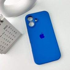 Чохол для смартфона Silicone Full Case AA Camera Protect for Apple iPhone 16 3,Royal Блакитний