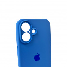 Чохол для смартфона Silicone Full Case AA Camera Protect for Apple iPhone 16 3,Royal Блакитний
