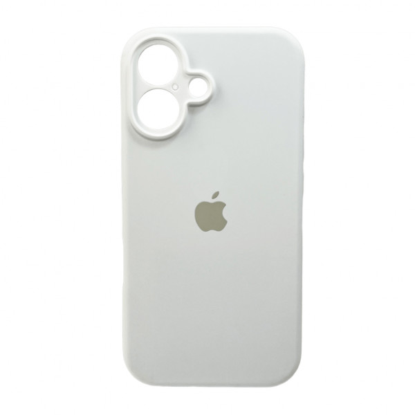 Чохол для смартфона Silicone Full Case AA Camera Protect for Apple iPhone 16 8,Білий