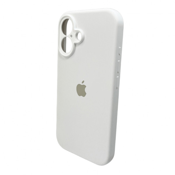 Чохол для смартфона Silicone Full Case AA Camera Protect for Apple iPhone 16 8,Білий