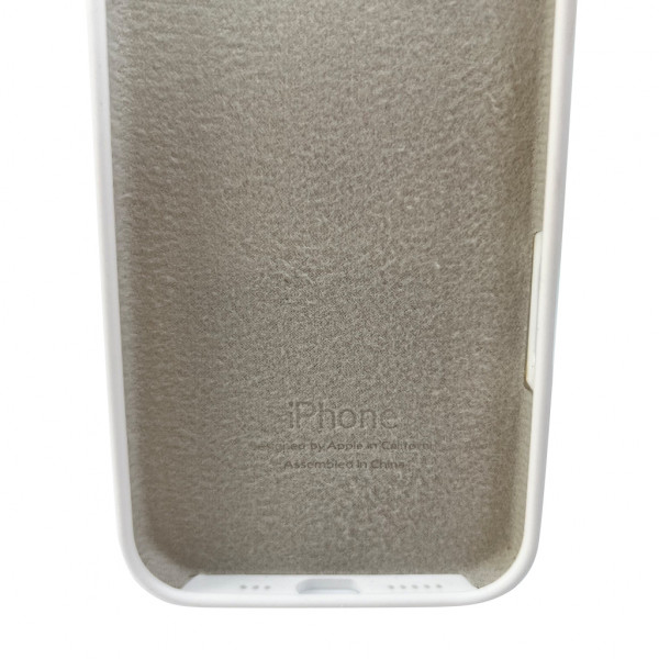 Чохол для смартфона Silicone Full Case AA Camera Protect for Apple iPhone 16 8,Білий