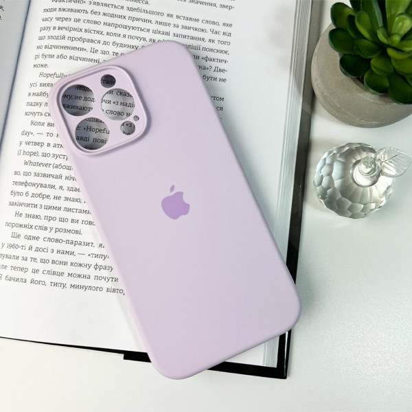 Чохол для смартфона Silicone Full Case AA Camera Protect for Apple iPhone 16 Pro 58,Lilac