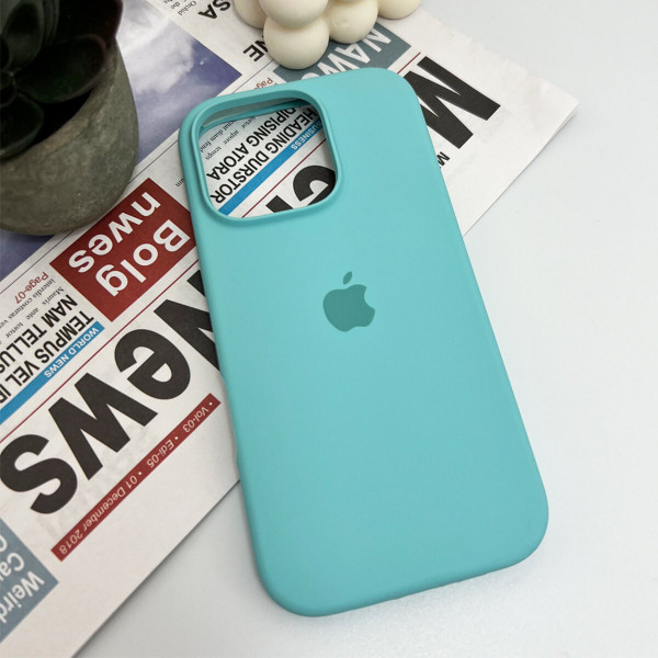 Чохол для смартфона Silicone Full Case AA Open Cam for Apple iPhone 16 Pro Max 17,Sea Blue