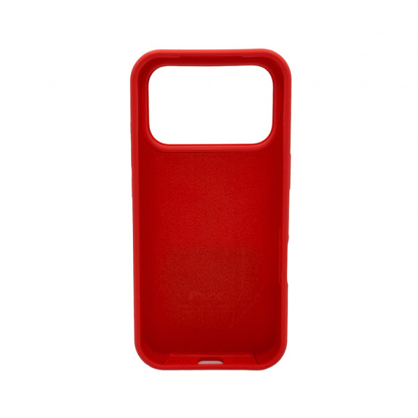 Чохол для смартфона Silicone Full Case AA Open Cam for Apple iPhone 17 Pro 20,China Red (FullOpeAAi17P-20)