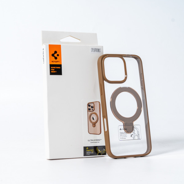 Чохол для смартфона Spigen AAA Magnetic Ring for Apple iPhone 16 Pro Brown
