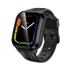 Дитячий смарт-годинник HOCO Y108 4G children phone-watch Black (6942007680936)