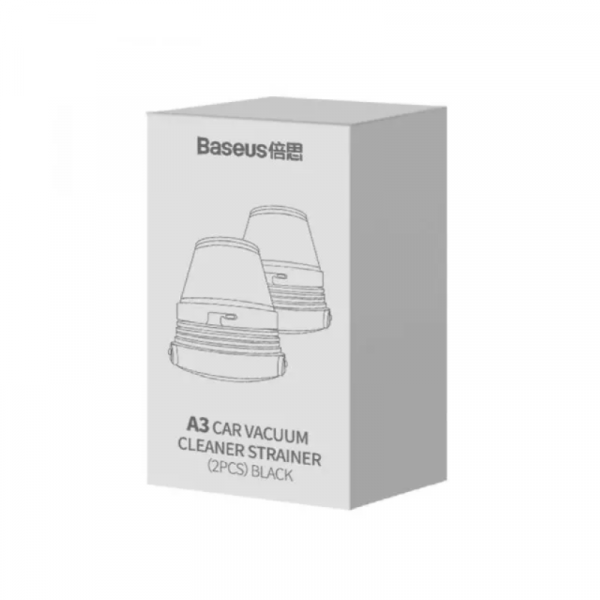 Фільтр для автомобільного пилососа Baseus A3 Car vacuum Cleaner strainer（2PCS）Black (CRXCQA3-A01)