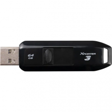 Флеш-накопичувач Patriot USB 3.2 Xporter 3 64GB Black (PSF64GX3B3U)