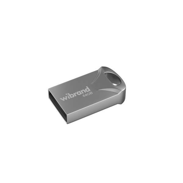 Флеш-накопичувач Wibrand USB 2.0 Hawk 64Gb Silver