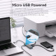 Хаб Vention 4-Port USB 3.0 Hub With Power Supply 0.15M Чорний (CHLBB)