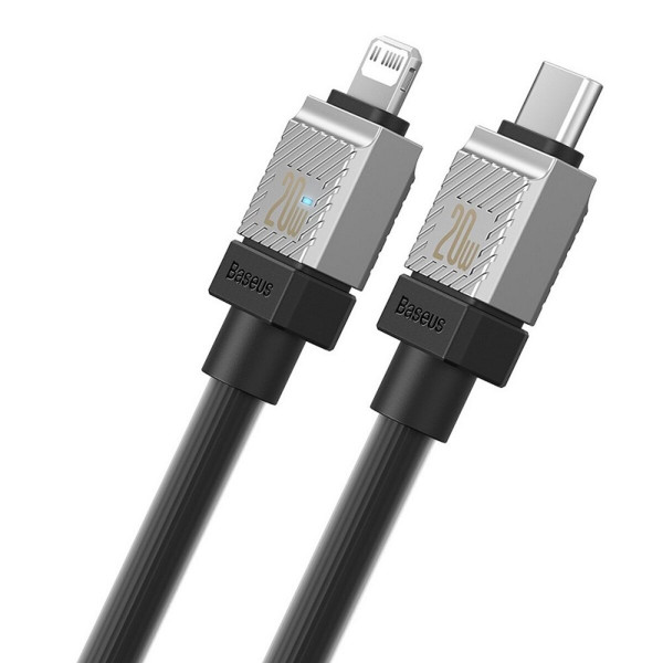 Кабель Baseus CoolPlay Series Fast Charging Cable Type-C to iP 20W 2m Black