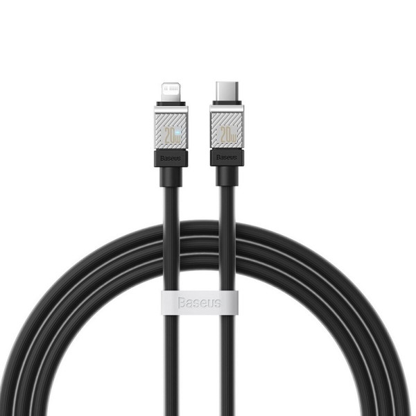 Кабель Baseus CoolPlay Series Fast Charging Cable Type-C to iP 20W 2m Black