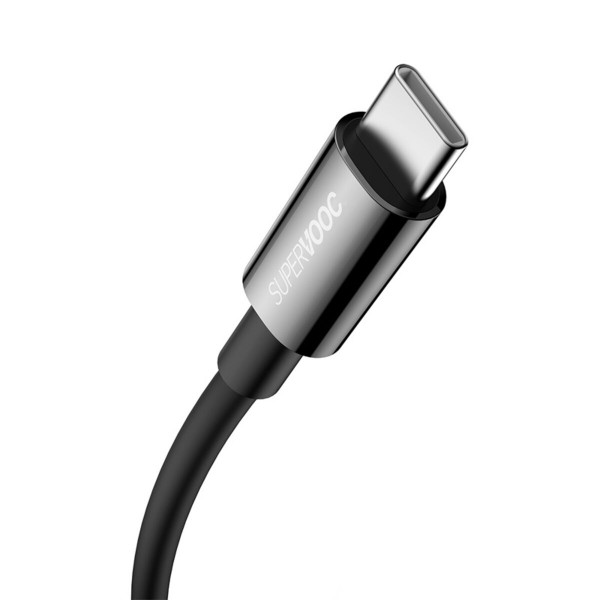 Кабель Baseus Superior Series (SUPERVOOC) Fast Charging Data Cable USB to Type-C 65W 1m Black