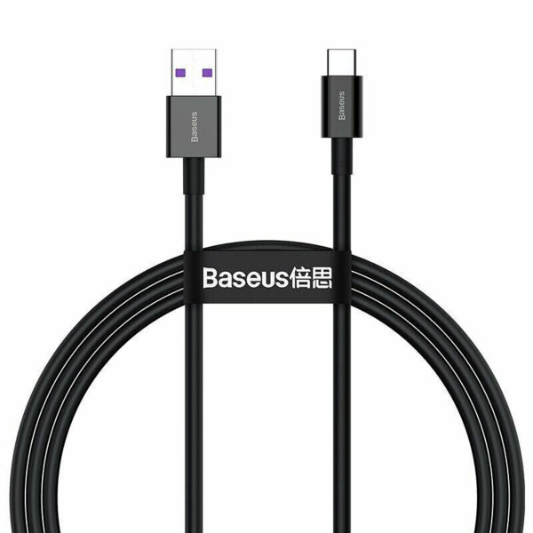 Кабель Baseus Superior Series USB to Type-C 66W 2m Чорний
