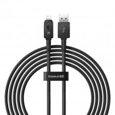 Кабель Baseus Unbreakable Series Fast Charging Data Cable USB to iP 2.4A 2m Cluster Чорний