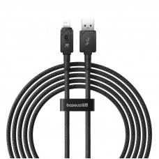 Кабель Baseus Unbreakable Series Fast Charging Data Cable USB to iP 2.4A 2m Cluster Чорний