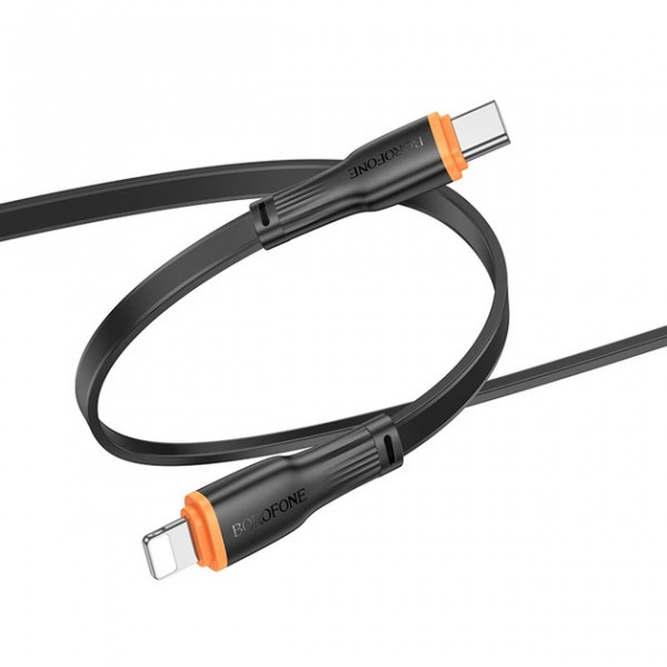 Кабель BOROFONE BX118 Esplendido charging data cable iP Black (6941991120923)