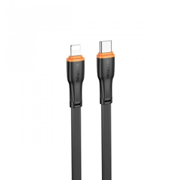 Кабель BOROFONE BX118 Esplendido charging data cable iP Black (6941991120923)