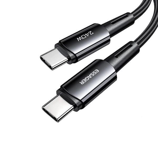 Кабель Essager Sunset C-C 240W Data cable 1m grey (EXCTT3-CG0G-P)