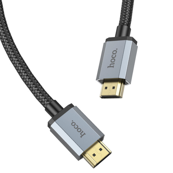 Кабель HOCO US03 HDTV 2.1 Male to Male 8K ultra HD data cable(L=1M) Black