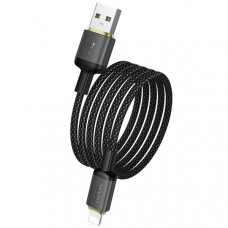 Кабель HOCO X128 Benefit charging data cable iP Black (6942007681070)