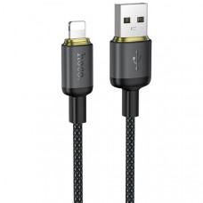 Кабель HOCO X128 Benefit charging data cable iP Black (6942007681070)